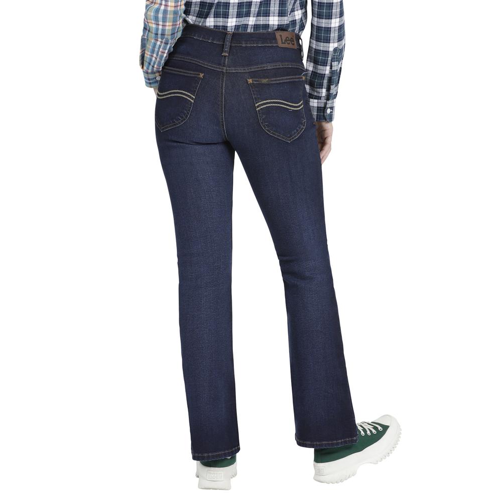 Foto 4 pulgar | Jeans Lee Skinny Flare Fit 355 color Azul para Mujer