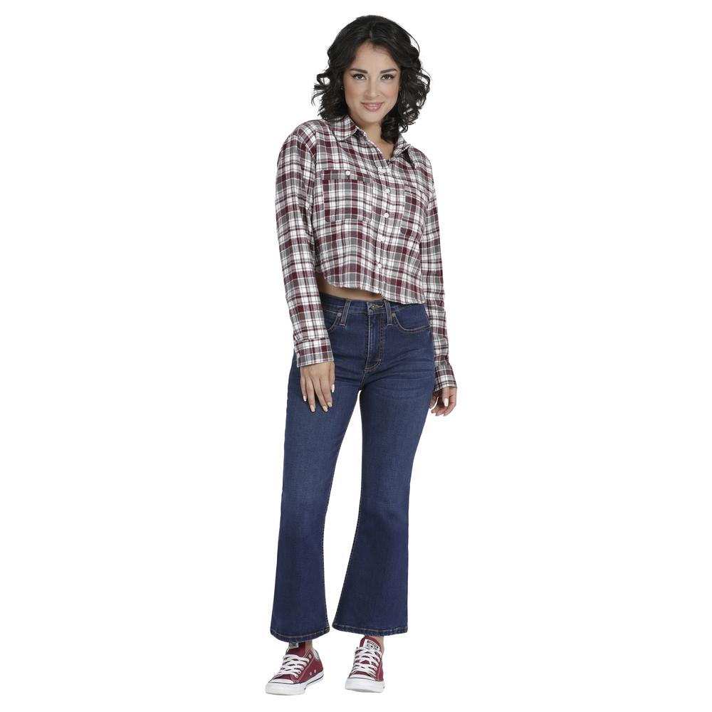 Foto 5 pulgar | Jeans Lee Boot Cut Fit 350 color Azul para Mujer