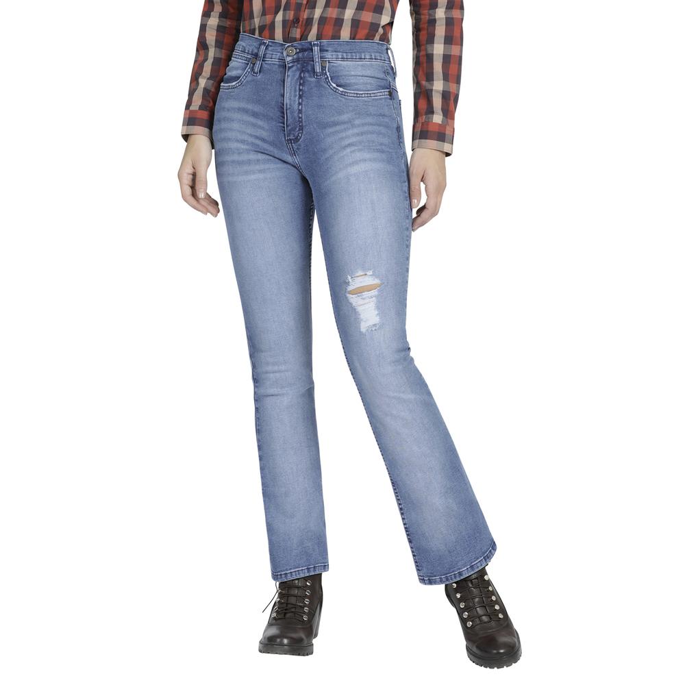 Foto 1 | Jeans Lee Skinny Flare Fit 357 color Azul para Mujer