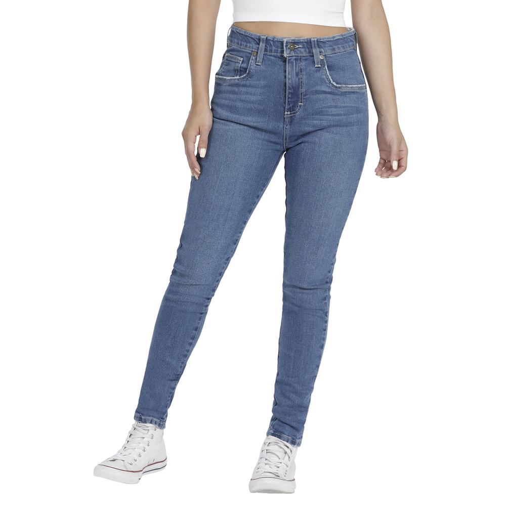 Foto 2 pulgar | Jeans Lee Skinny Fit 356 color Azul para Mujer