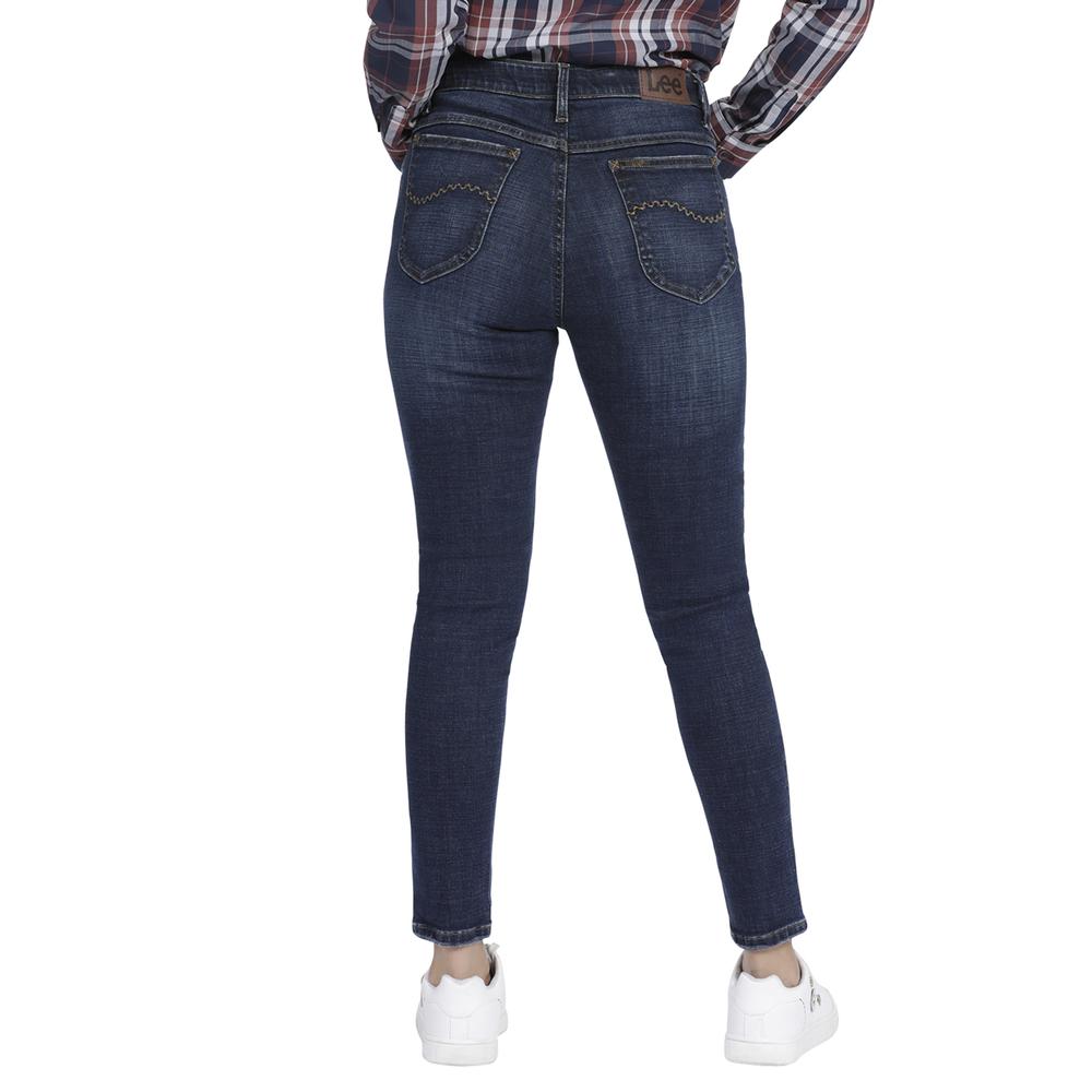 Foto 4 pulgar | Jeans Mujer Lee Skinny Fit 355 Color Azul