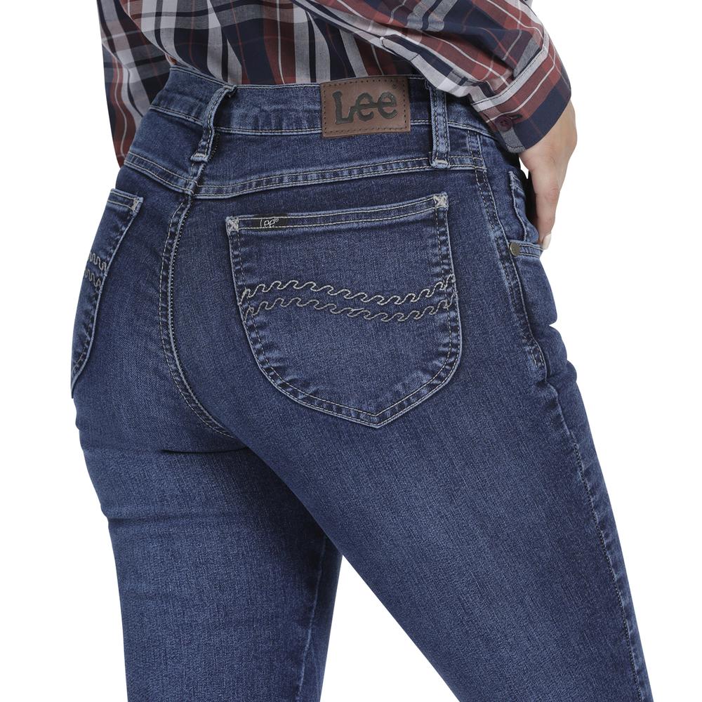 Foto 6 pulgar | Jeans Mujer Lee Skinny Fit 354 Color Azul