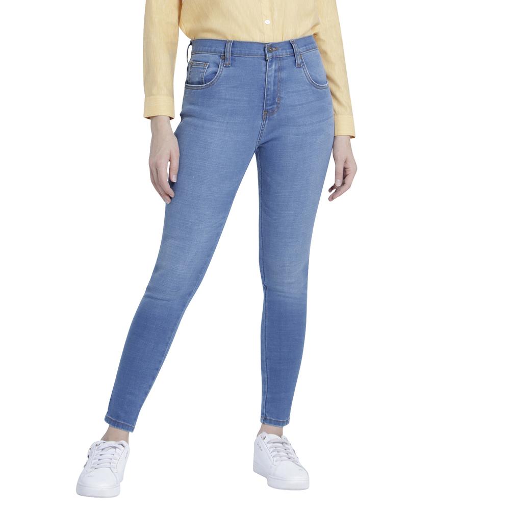 Foto 2 pulgar | Jeans Lee Skinny Fit 352 color Azul para Mujer
