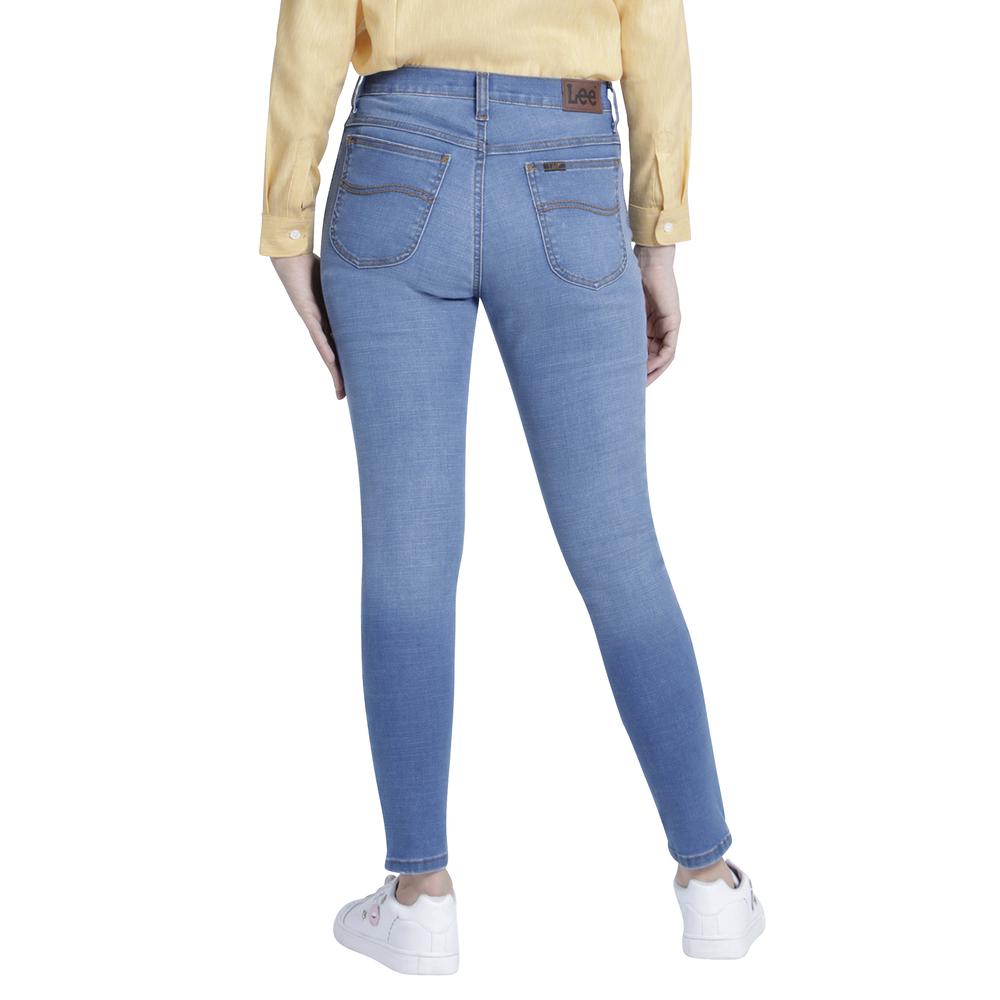 Foto 4 pulgar | Jeans Lee Skinny Fit 352 color Azul para Mujer