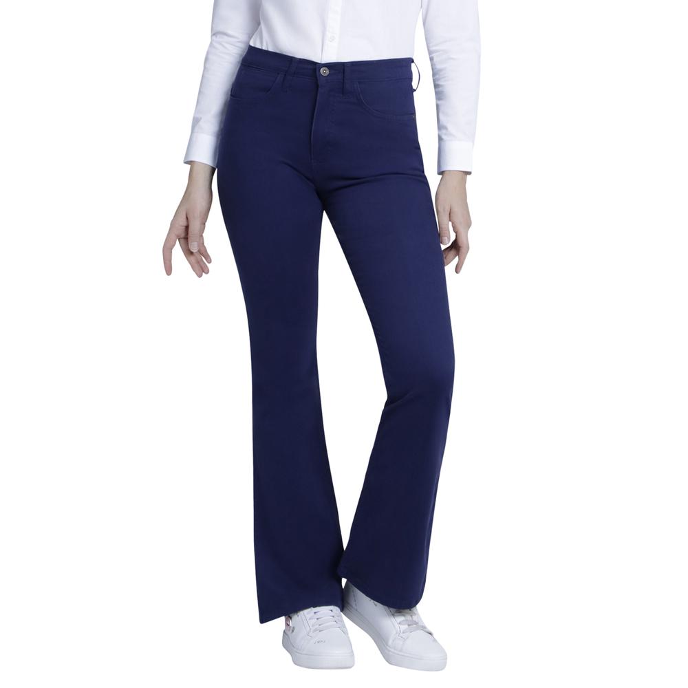 Foto 2 pulgar | Jeans Lee Skinny Flare Fit 349 color Azul para Mujer