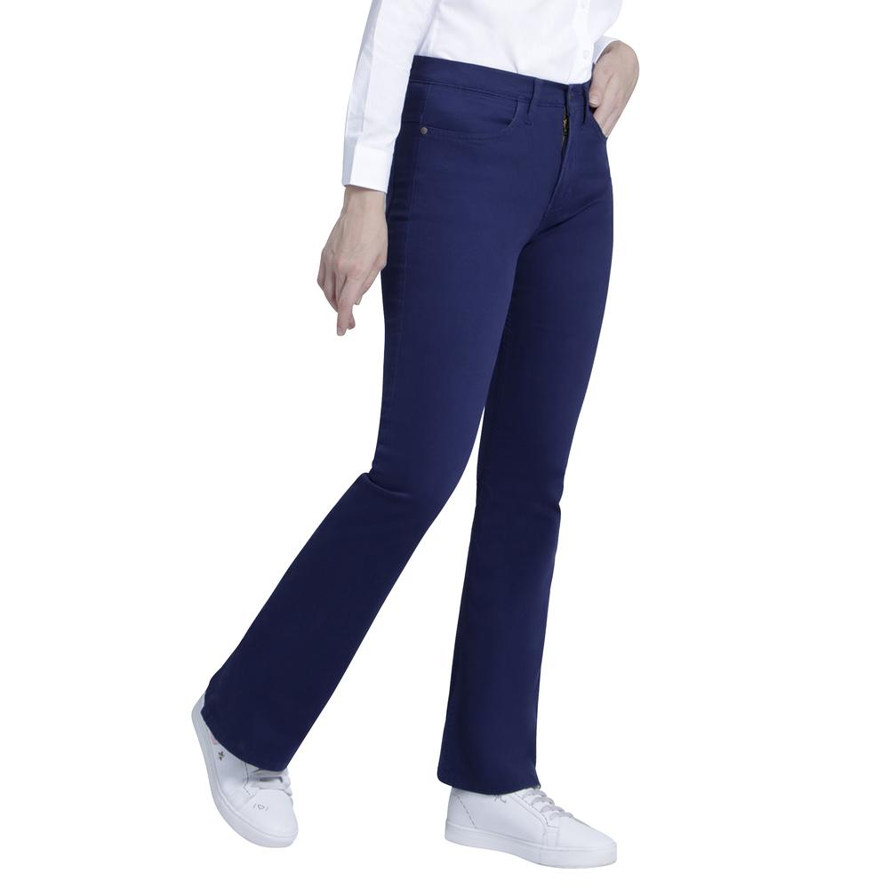 Foto 3 pulgar | Jeans Lee Skinny Flare Fit 349 color Azul para Mujer