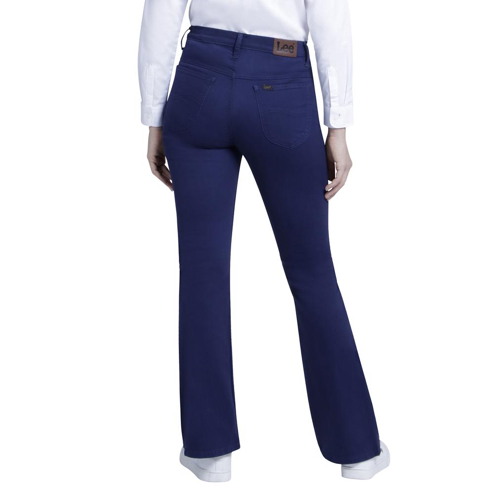 Foto 4 pulgar | Jeans Lee Skinny Flare Fit 349 color Azul para Mujer