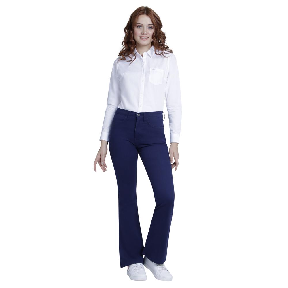 Foto 5 pulgar | Jeans Lee Skinny Flare Fit 349 color Azul para Mujer