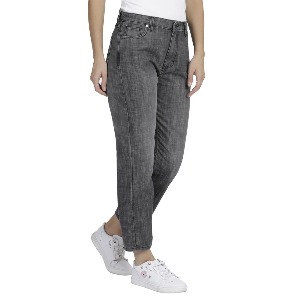 Foto 2 | Jeans Mujer Lee Mom Fit 342 Color Gris