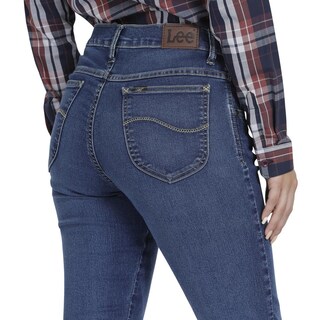 Foto 5 | Jeans Lee Skinny Fit 351 color Azul para Mujer
