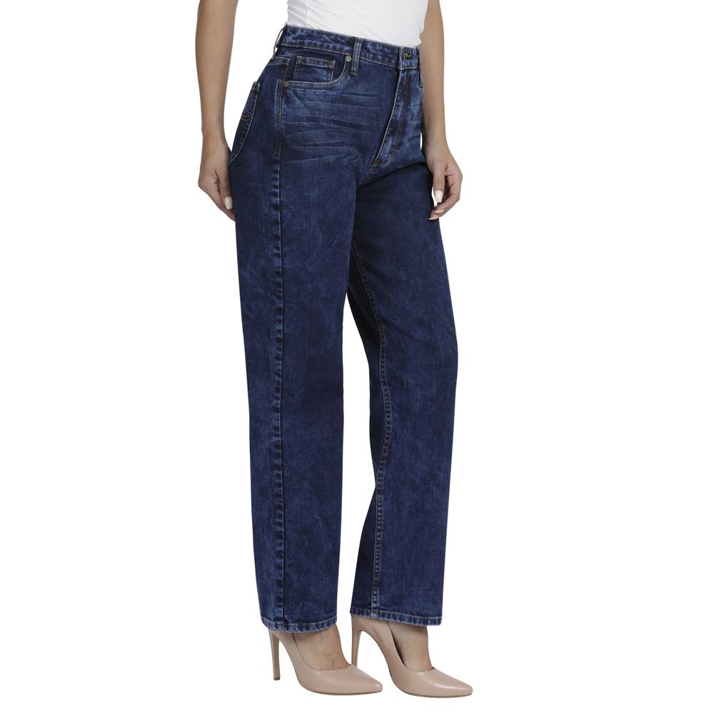 Foto 2 | Jeans Lee Mom Fit 351 color Azul para Mujer