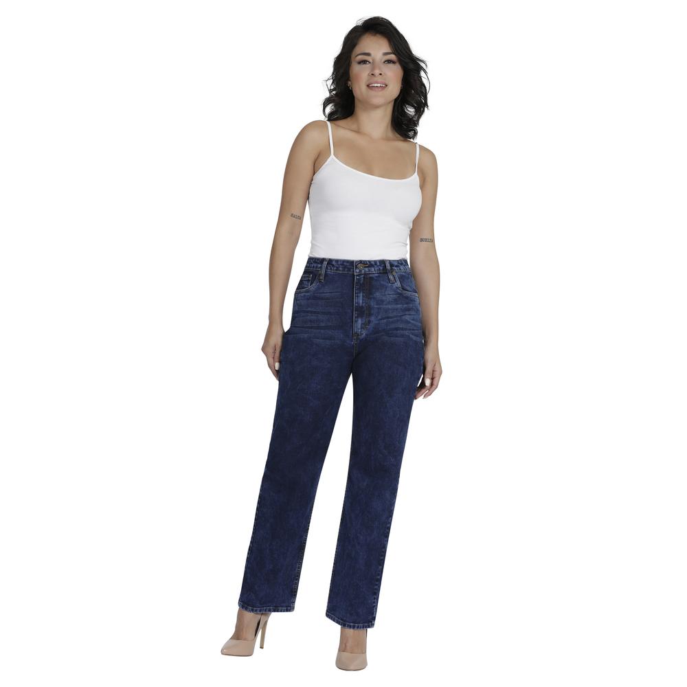 Foto 5 pulgar | Jeans Lee Mom Fit 351 color Azul para Mujer