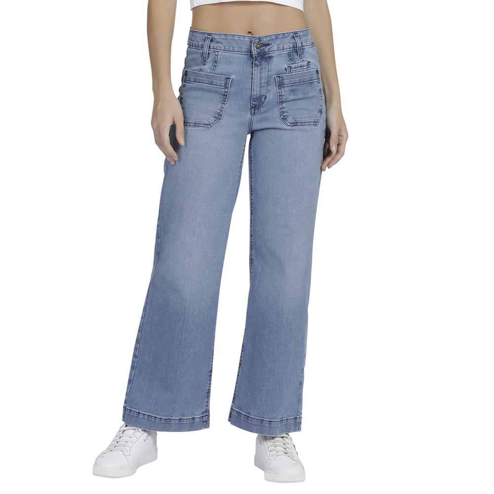 Foto 2 pulgar | Jeans Mujer Lee Wide Leg Fit 340 Color Azul