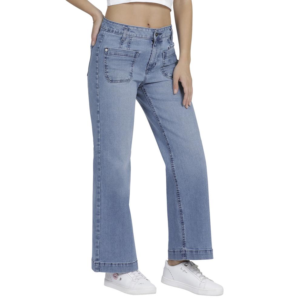 Foto 3 pulgar | Jeans Mujer Lee Wide Leg Fit 340 Color Azul