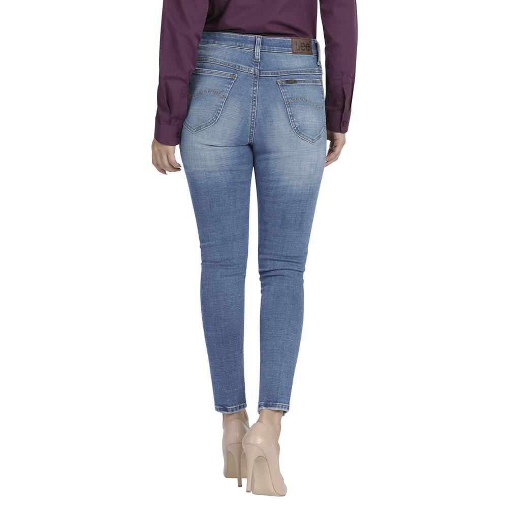 Foto 4 pulgar | Jeans Mujer Lee Skinny Fit 345 Color Azul