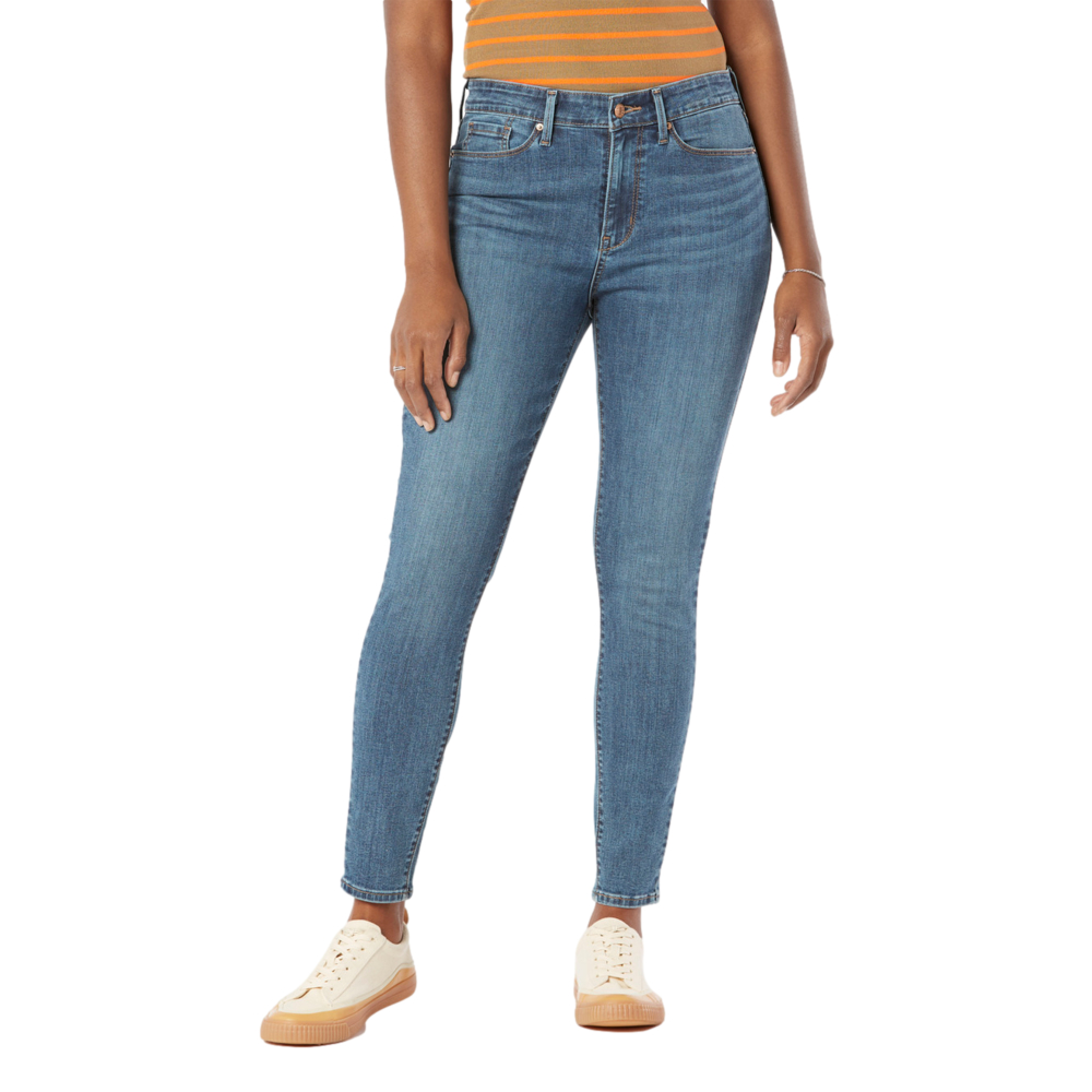 Foto 2 pulgar | Jeans High-Rise Skinny Denizen 86156-0022 color Azul para Mujer