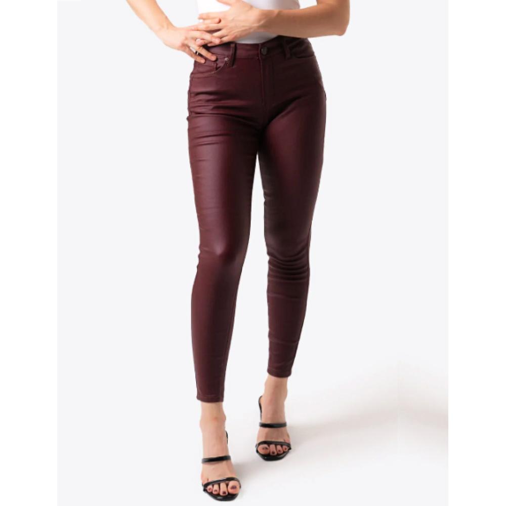 Jeggings tipo Vinipiel Vino Juveniles