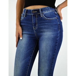 Foto 4 | Jeans Skinny con Strech Roman Fashion Balam Juvenil 6445 Dark color Azul