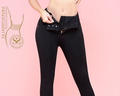Foto 3 | Pantalón De Gabardina Corte Colombiano