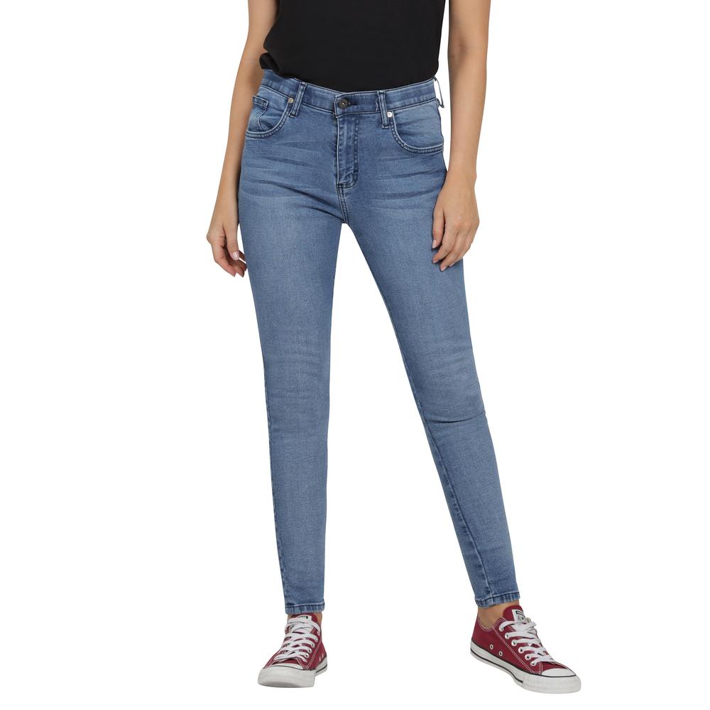 Foto 2 pulgar | Jeans Lee Skinny Cintura Extra Alta 441 Azules para Mujer