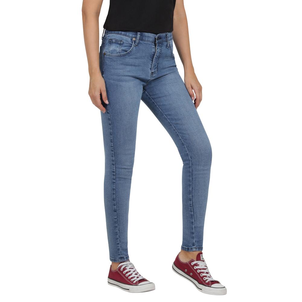 Foto 3 pulgar | Jeans Lee Skinny Cintura Extra Alta 441 Azules para Mujer