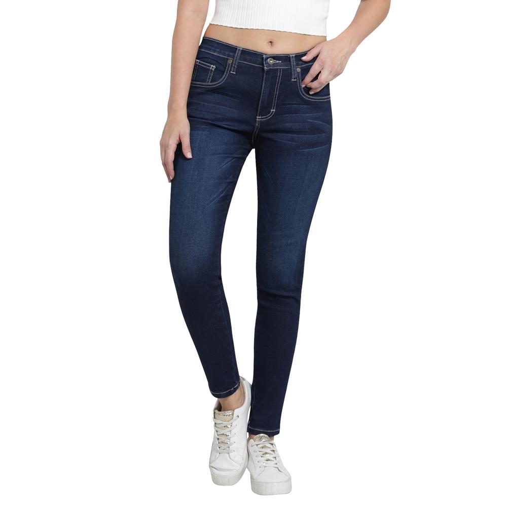 Foto 1 | Jeans Lee Skinny Cintura Alta 451 Azul para Mujer