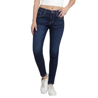 Foto 1 | Jeans Lee Skinny Cintura Alta 451 Azul para Mujer