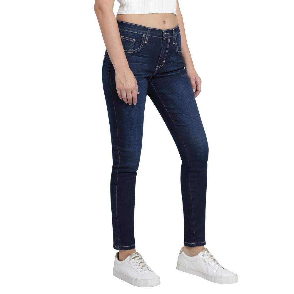 Foto 3 pulgar | Jeans Lee Skinny Cintura Alta 451 Azul para Mujer