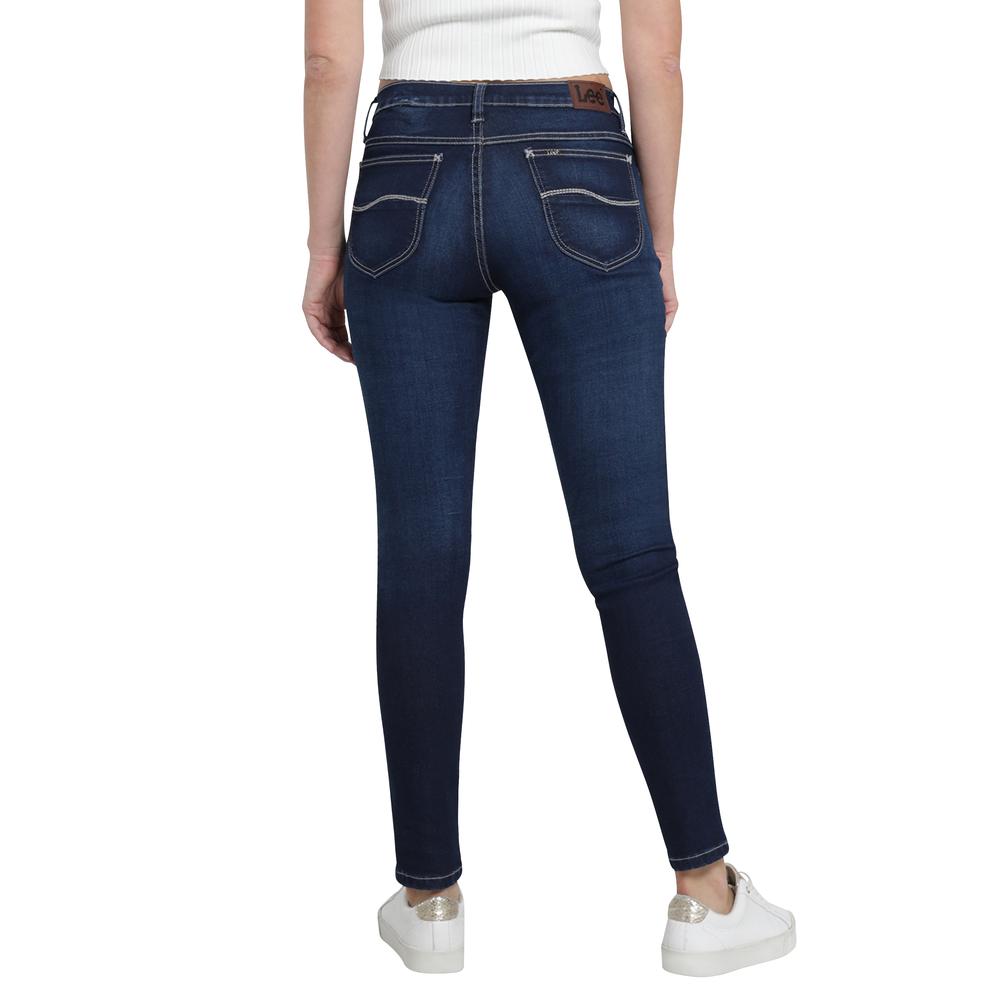 Foto 4 pulgar | Jeans Lee Skinny Cintura Alta 451 Azul para Mujer