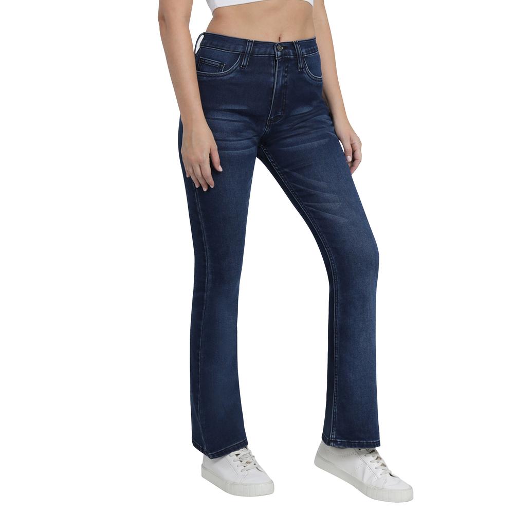 Foto 2 | Jeans Lee Skinny Flare 444 Azules para Mujer