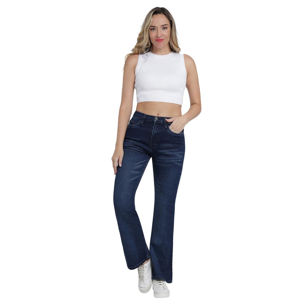 Foto 5 pulgar | Jeans Lee Skinny Flare 444 Azules para Mujer