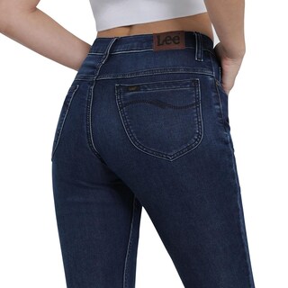 Foto 5 | Jeans Lee Skinny Flare 444 Azules para Mujer