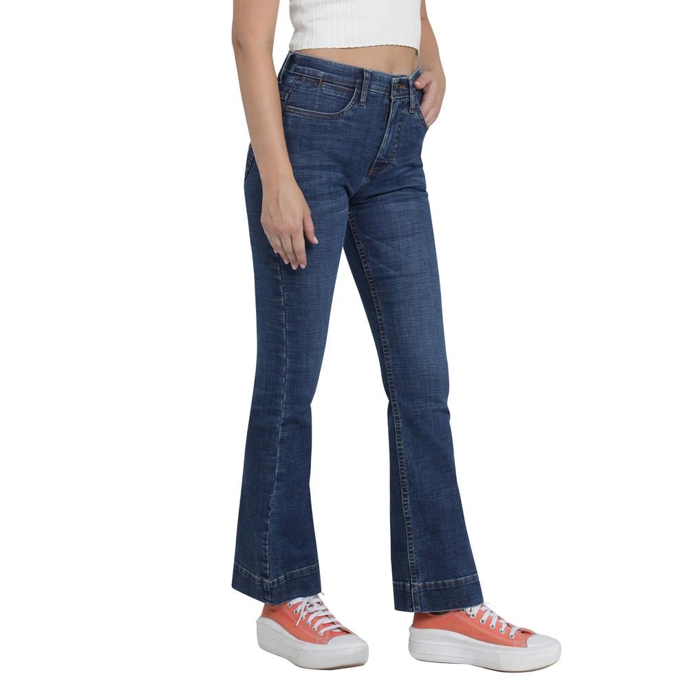 Jeans Lee Skinny Flare 451 Azul Marino Para Mujer | Coppel.com