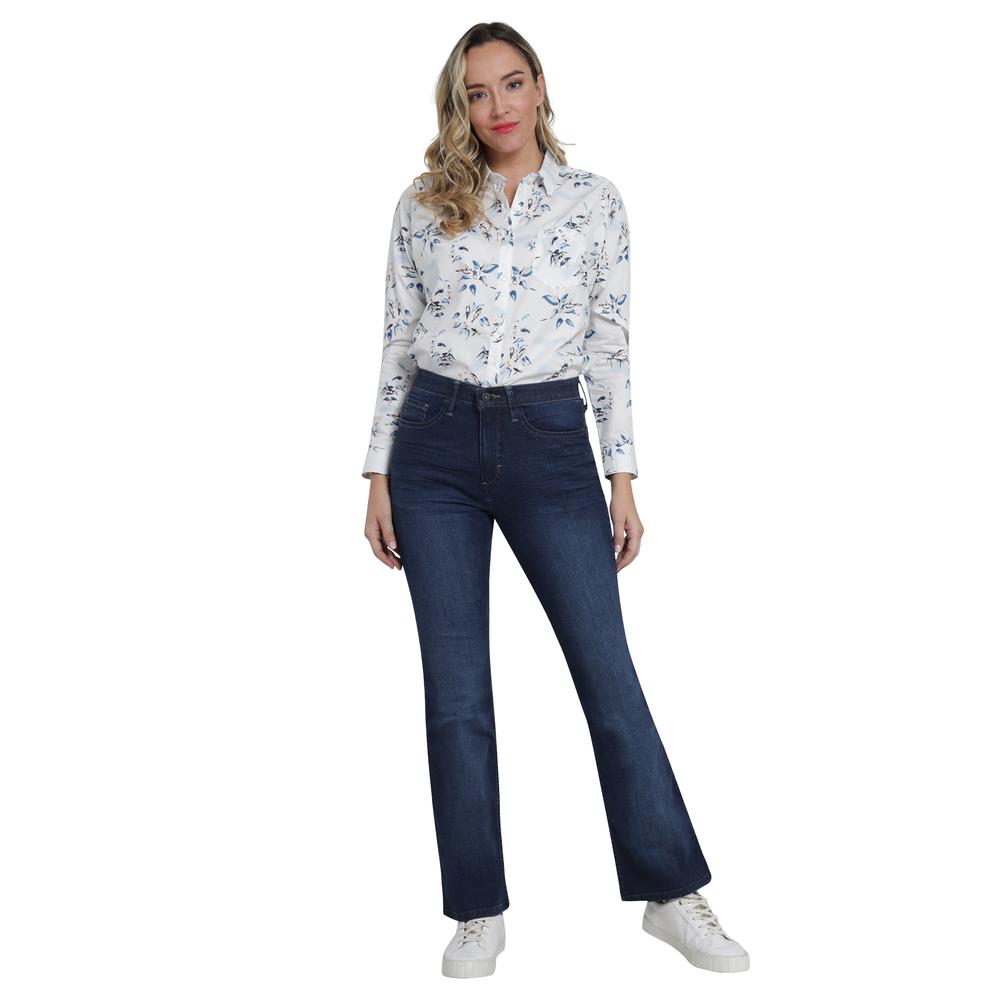 Foto 5 pulgar | Jeans Lee Skinny Flare 445 Azul Marino para Mujer