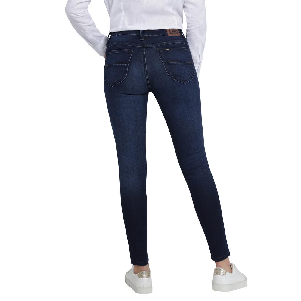 Foto 4 pulgar | Jeans Lee Skinny Cintura Extra Alta 480 Azul Marino para Mujer