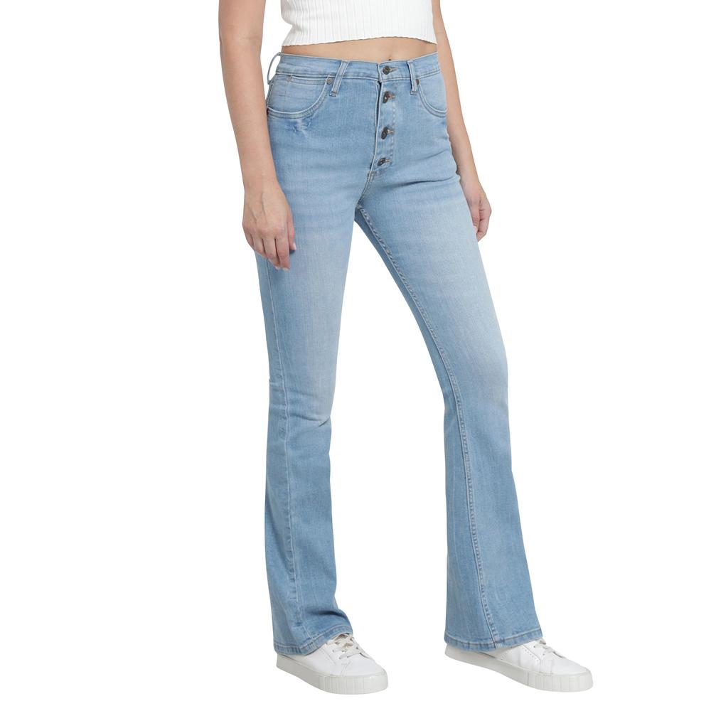 Foto 3 pulgar | Jeans Lee Skinny Flare 443 Azul para Mujer