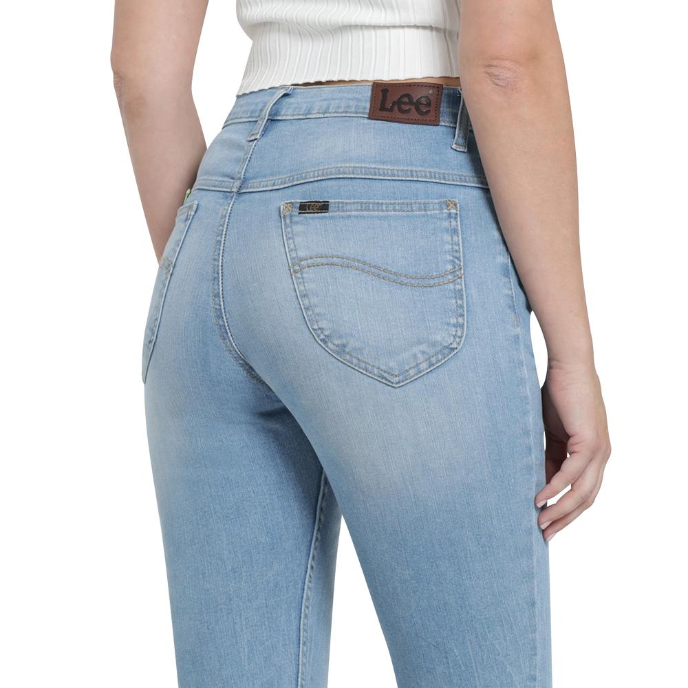 Foto 6 pulgar | Jeans Lee Skinny Flare 443 Azul para Mujer