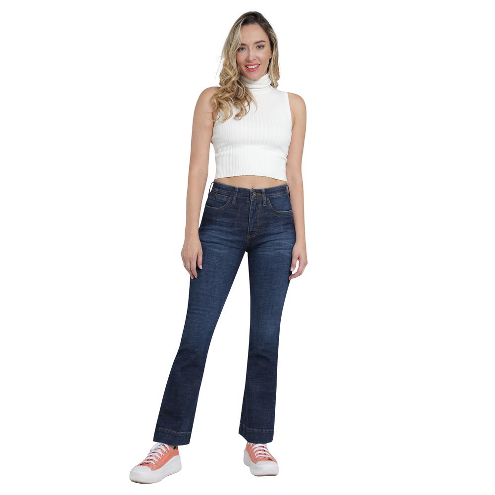 Foto 5 pulgar | Jeans Lee Skinny Flare 441 Azul Marino para Mujer