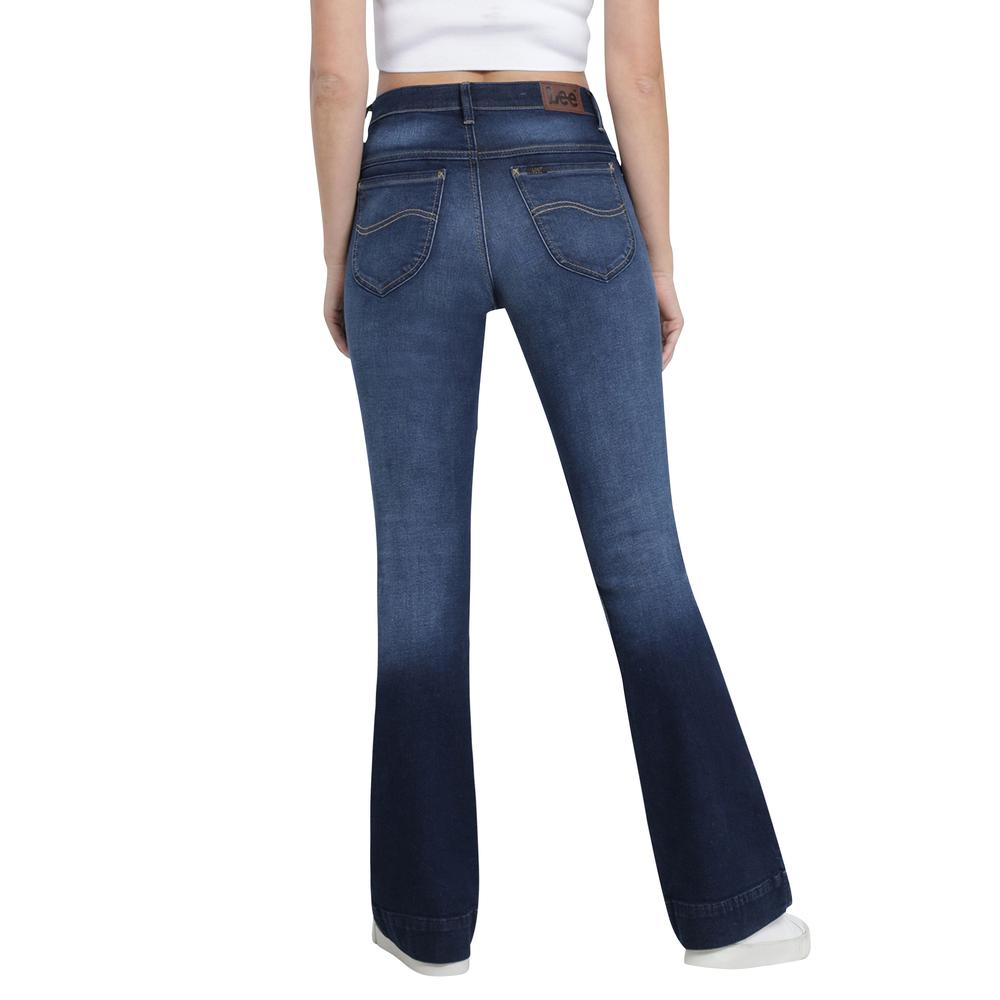 Foto 4 pulgar | Jeans Lee Skinny Flare 450 Azul para Mujer