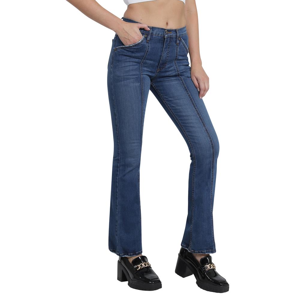 Foto 3 pulgar | Jeans Lee Skinny Flare 442 Azul para Mujer