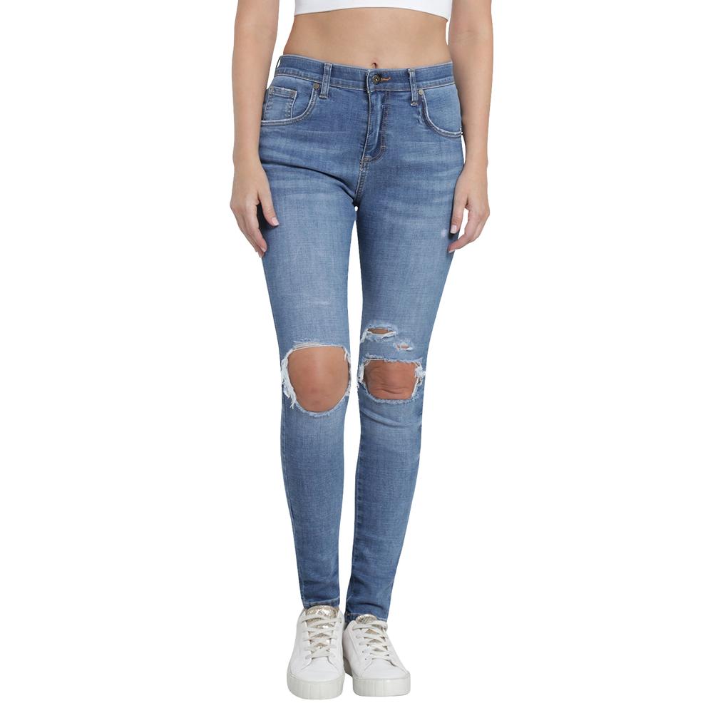 Foto 2 pulgar | Jeans Lee Skinny Cintura Extra Alta 440 Azul para Mujer