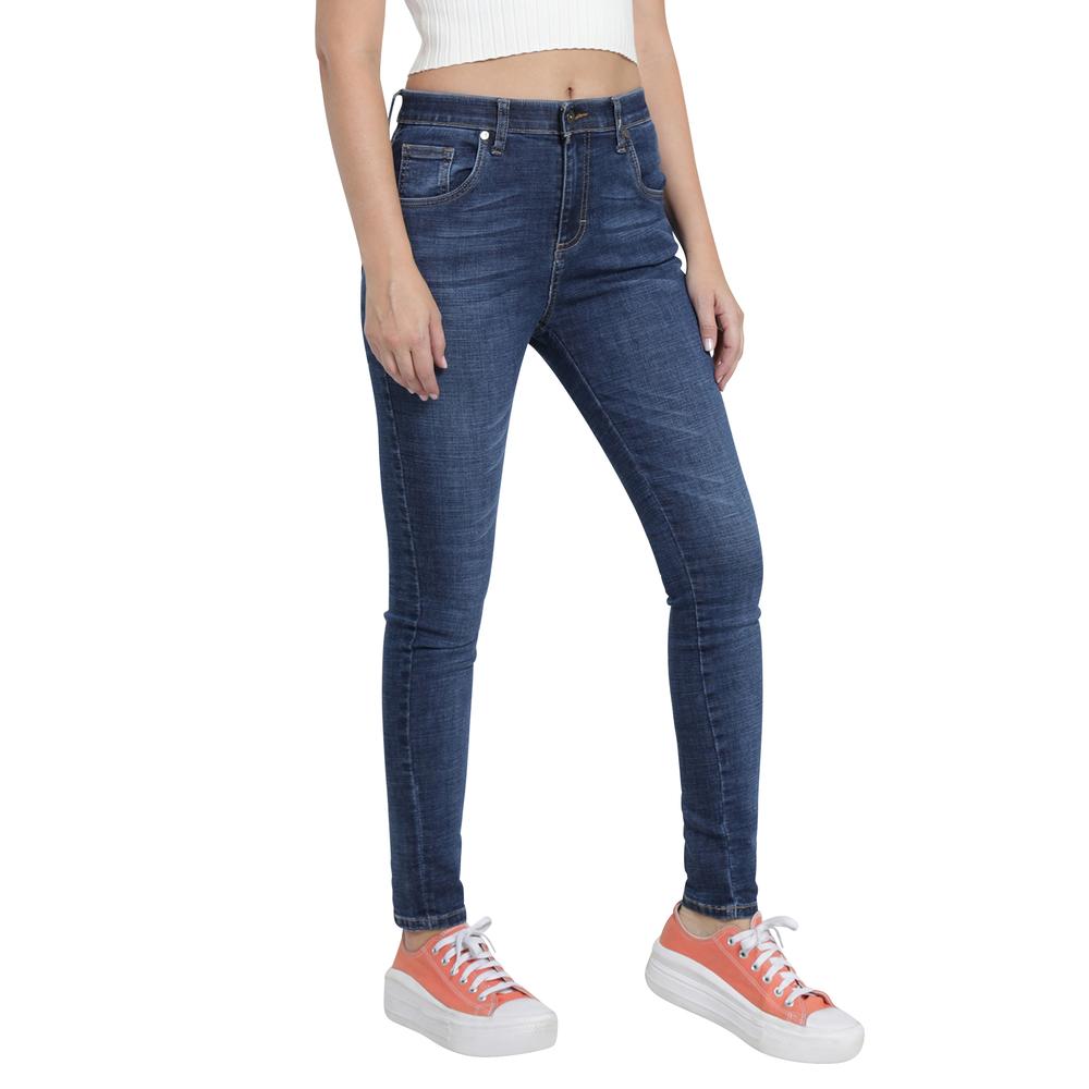 Foto 3 pulgar | Jeans Lee Azul Skinny para Mujer