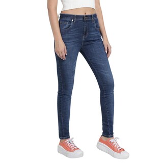 Foto 2 | Jeans Lee Azul Skinny para Mujer