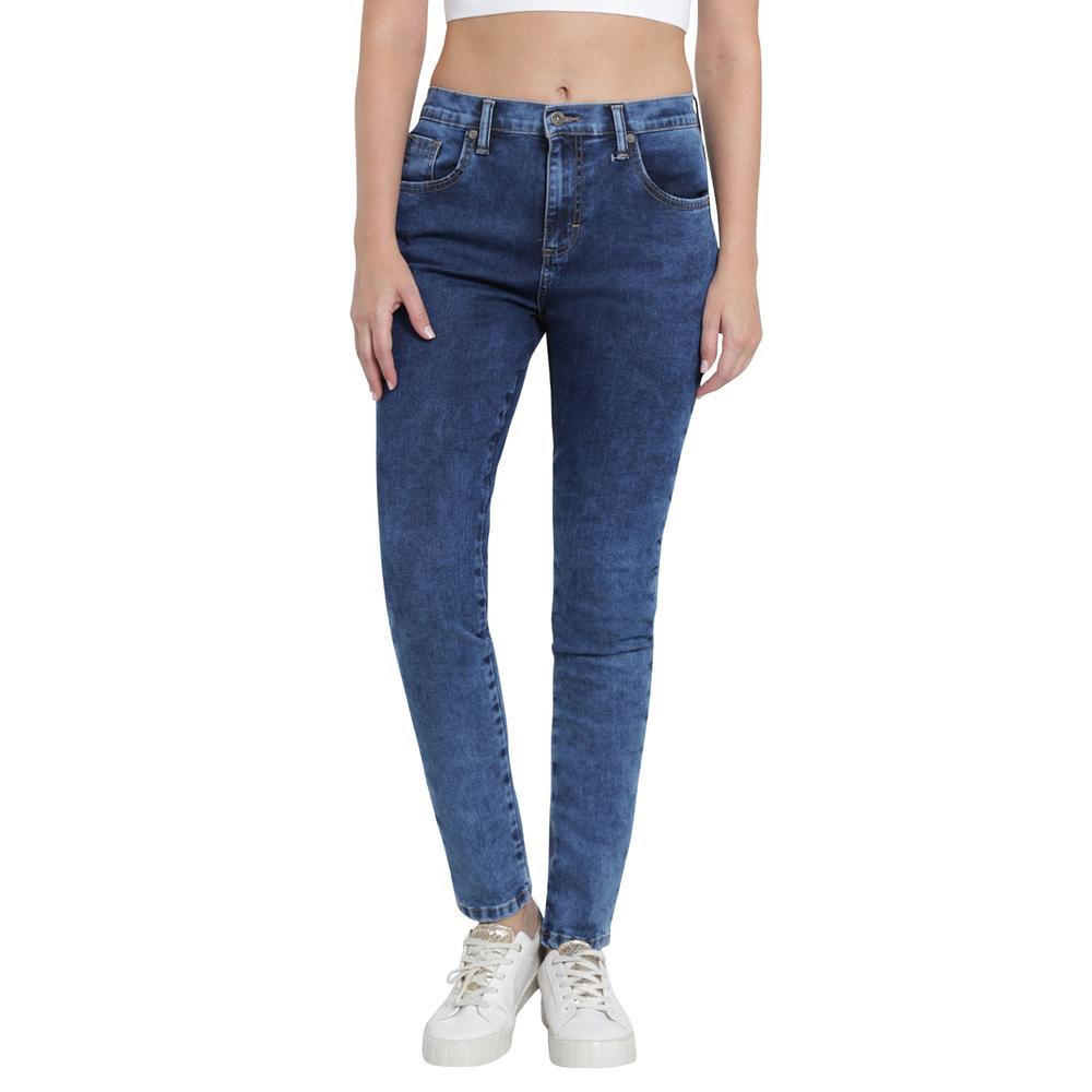 Foto 2 pulgar | Jeans Lee Skinny Cintura Extra Alta 446 Azules para Mujer