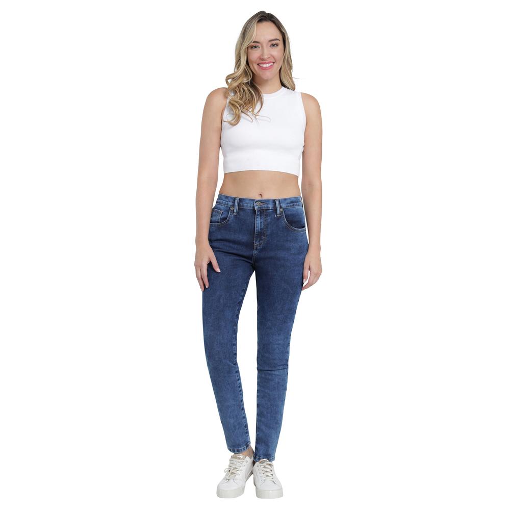 Foto 5 pulgar | Jeans Lee Skinny Cintura Extra Alta 446 Azules para Mujer