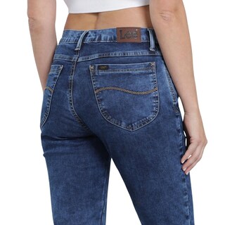 Foto 5 | Jeans Lee Skinny Cintura Extra Alta 446 Azules para Mujer