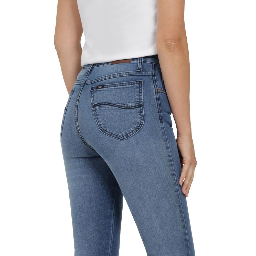 Foto 5 | Jeans Lee Azul Skinny para Mujer