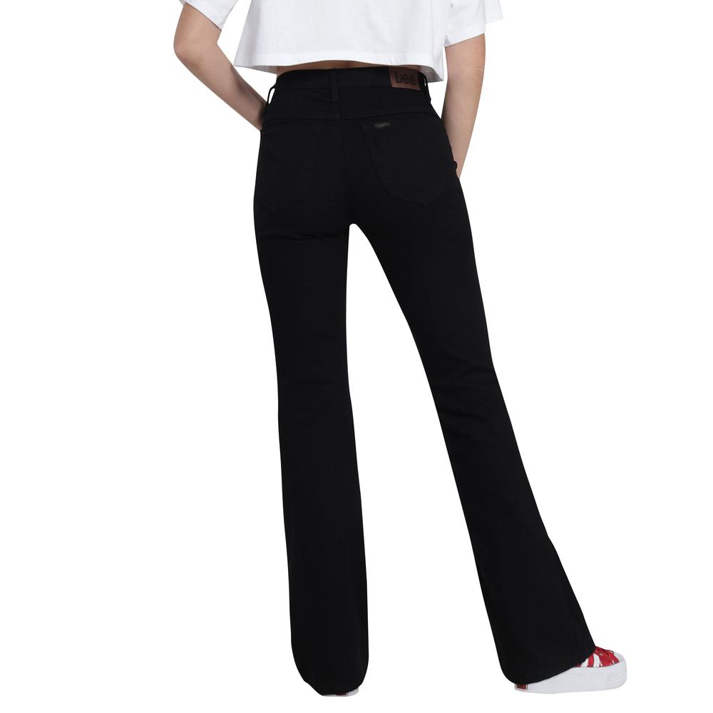 Foto 4 pulgar | Jeans Lee Skinny Flare 401 Negro para Mujer