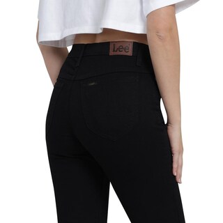 Foto 5 | Jeans Lee Skinny Flare 401 Negro para Mujer