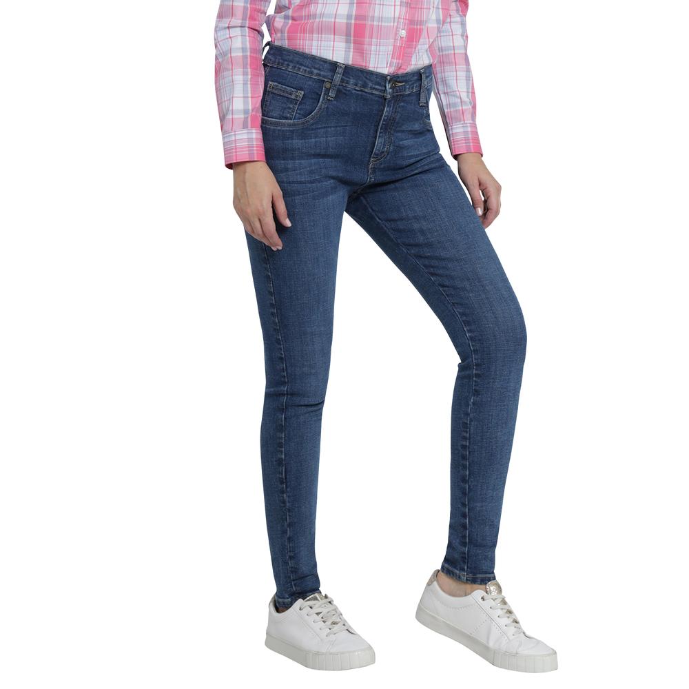 Foto 3 pulgar | Jeans Lee Skinny Cintura Extra Alta 444 Azul para Mujer